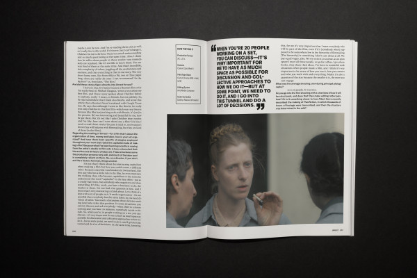 Grafikdesign des Filmmaker Magazins