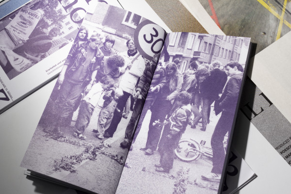 Picture of the graphic design of an inside page of the Kiek Mol! 2023 Issue