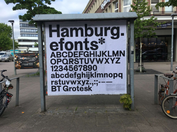 Plakatgestaltung für die OT Posterwall